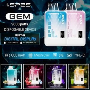 SP2S 9000 PUFFS一次性電子煙
