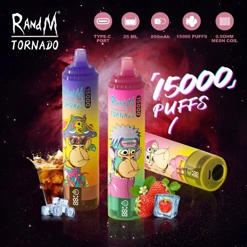 FUMOT RandM 15000 Puffs 拋棄式電子煙