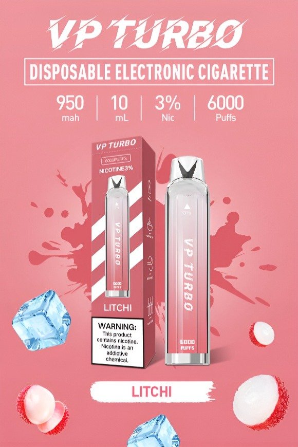 大容量 VP Turbo 6000 Puffs拋棄式電子煙